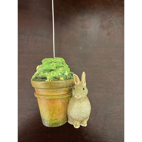 Marjolein Bastin Note Card/ Recipe/Photo Holder Bunny RABBIT - Picture 5 of 10